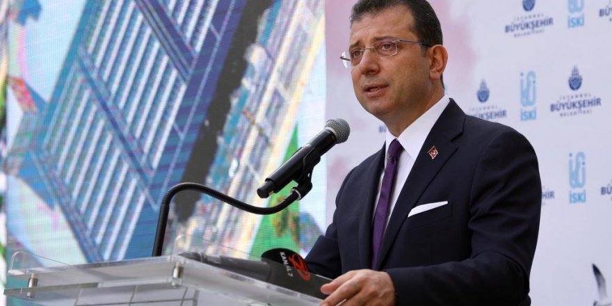 İBB BAŞKANI İMAMOĞLU, "TEMEL ATMAMA" TÖRENİNDE KONUŞTU  