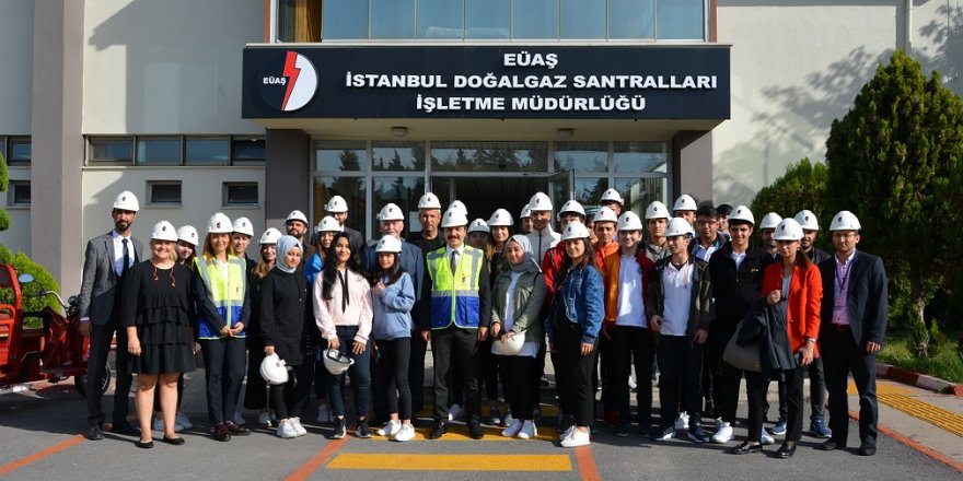 MESLEK LİSESİ ÖĞRENCİLERİNE AMBARLI SANTRALİ’NDE ÖZEL DERS