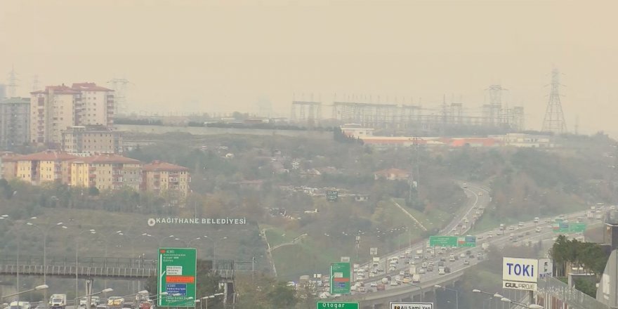 İSTANBUL'A KORKUTAN HAVA KİRLİLİĞİ UYARISI