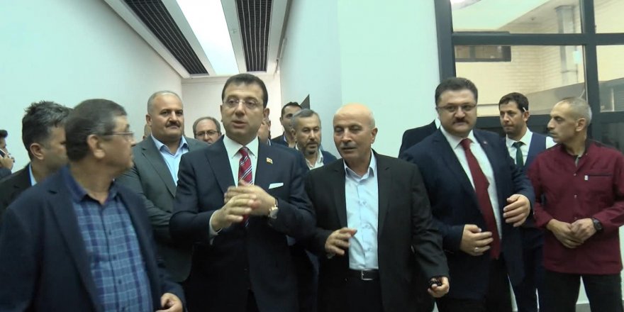 İMAMOĞLU, SU ZAMMI İLE İLGİLİ KONUŞTU