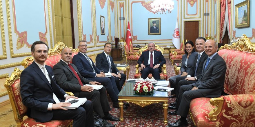 TÜSİAD HEYETİ ANKARA'DA TBMM VE PARTİLERİ ZİYARET ETTİ