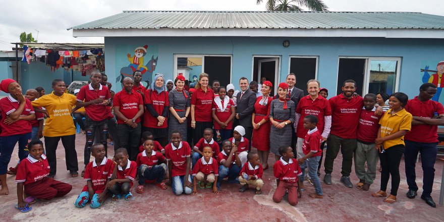 THY'NİN MELEKLERİ AFRİKA'YA "İYİLİĞE" UÇTU 