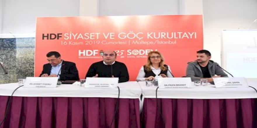 Sosyal demokratlar Maltepe’de “Göç Kurultayı”nda buluştu