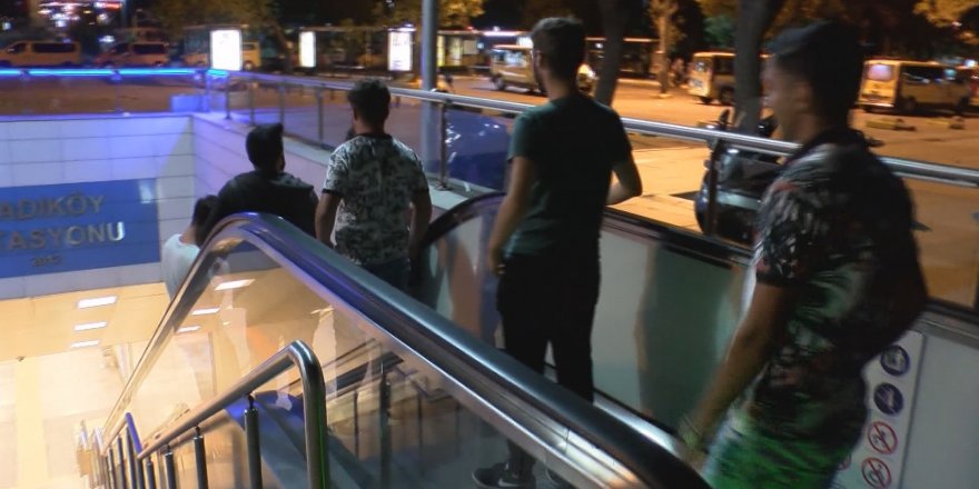 'GECE METROSU'NDA SEFER BAŞINA ORTALAMA 310 YOLCU