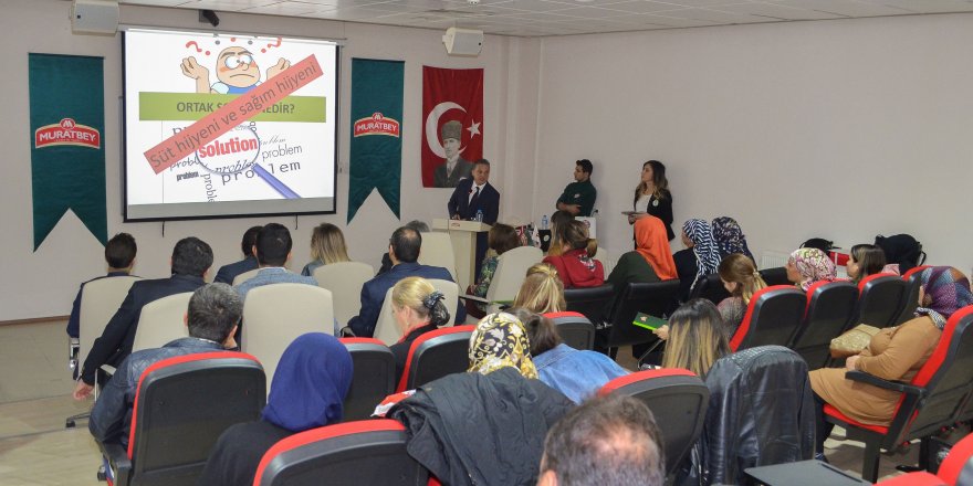MURATBEY’İN "SÜT PERİLERİ" SÜT VE SAĞLIĞI EĞİTİMİNDEN GEÇİYOR
