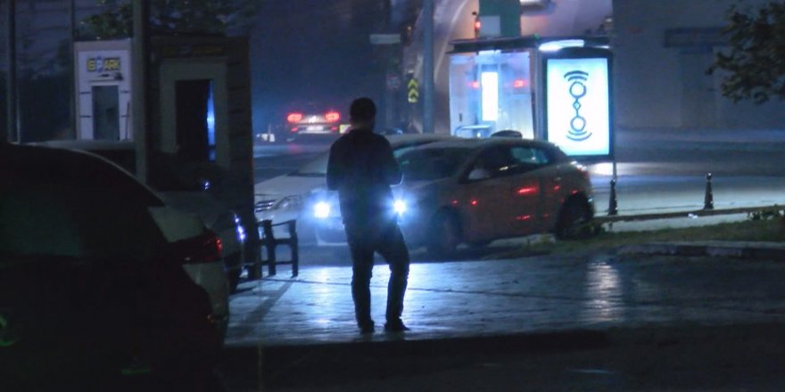 İSPARK OTOPARKINDA DEĞNEKÇİLER YİNE GÖRÜNTÜLENDİ