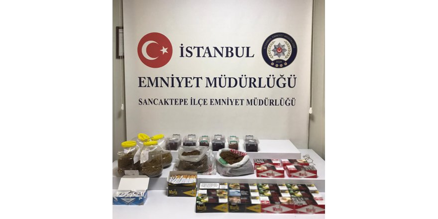 KADIKÖY VE SANCAKTEPE'DE KAÇAK TÜTÜN DENETİMİ 