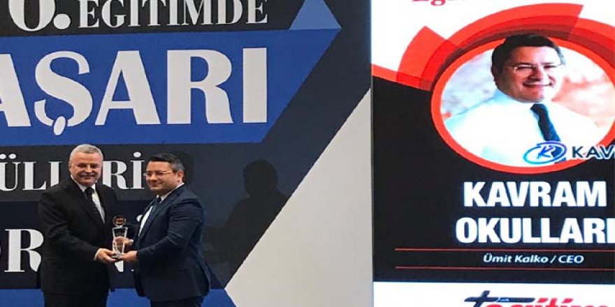 “YILIN EN İYİ ÇIKIŞ YAPAN EĞİTİM KURUMU” ‘KAVRAM’ OLDU