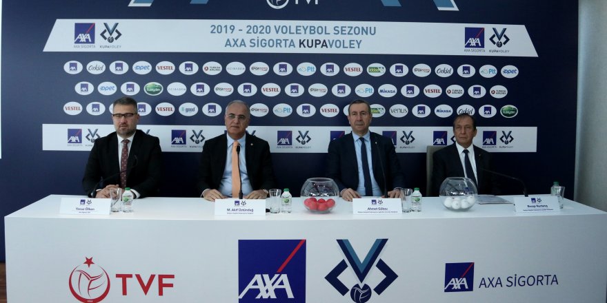 KUPA VOLEY KADINLAR KATEGORİSİNDE 1’İNCİ ETAP EŞLEŞMELERİ BELLİ OLDU