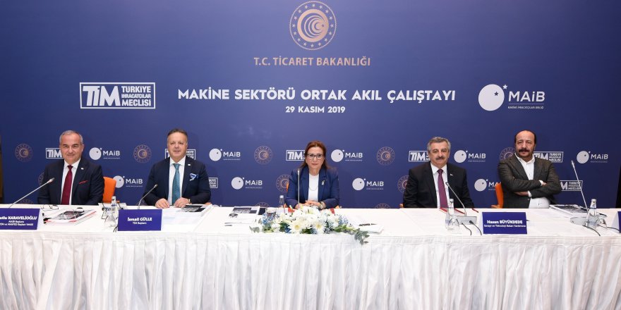 MAKİNE SEKTÖRÜNÜN 2030 HEDEFİ 63.3 MİLYAR DOLAR İHRACAT