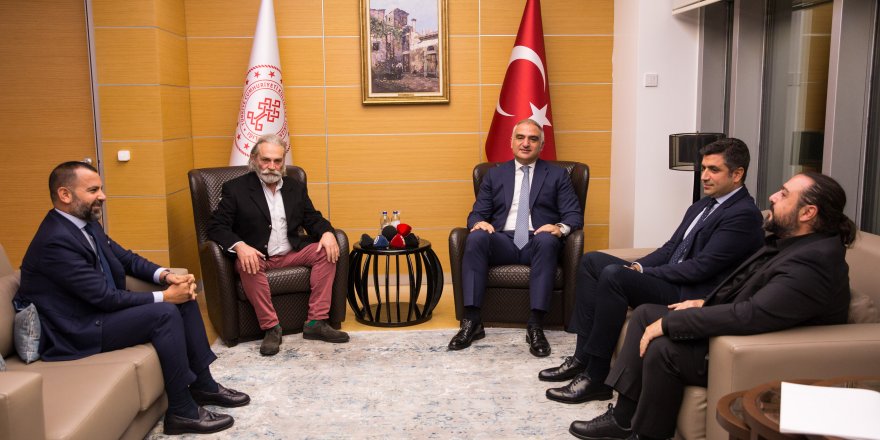 BAKAN ERSOY, HALUK BİLGİNER'İ KABUL ETTİ