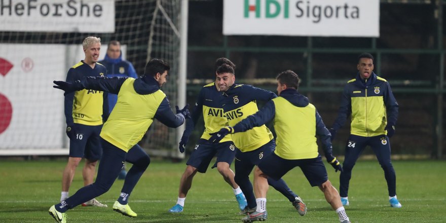 FENERBAHÇE'DE GENÇLERBİRLİĞİ MAÇININ HAZIRLIKLARI TAMAMLANDI