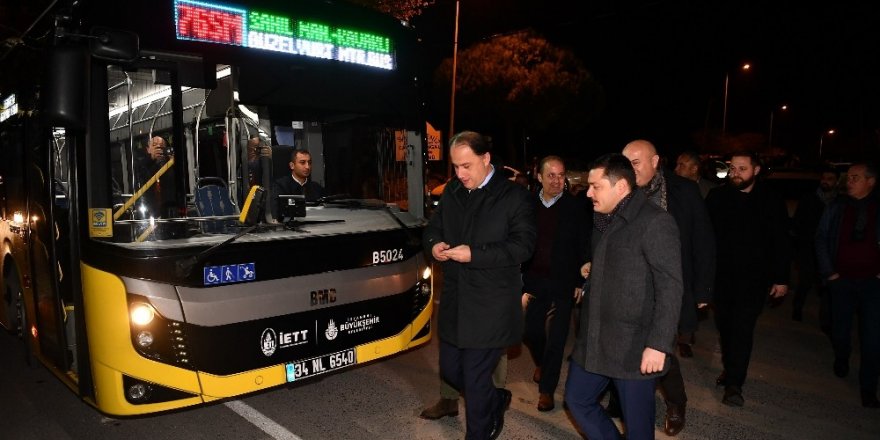 76 Sm Sahil, Kavaklı, Güzelyurt Metrobüs Hattı Hizmete Açıldı
