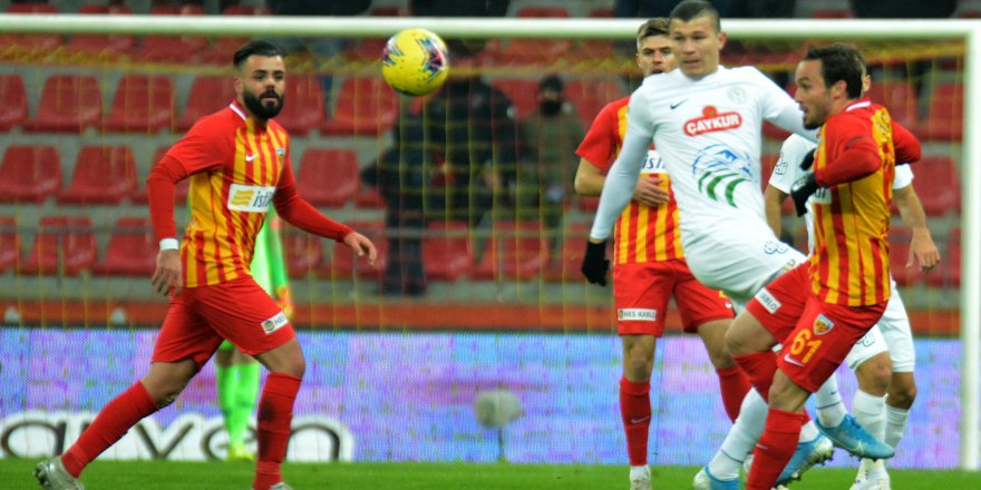 İSTİKBAL MOBİLYA KAYSERİSPOR - ÇAYKUR RİZESPOR: 1-0