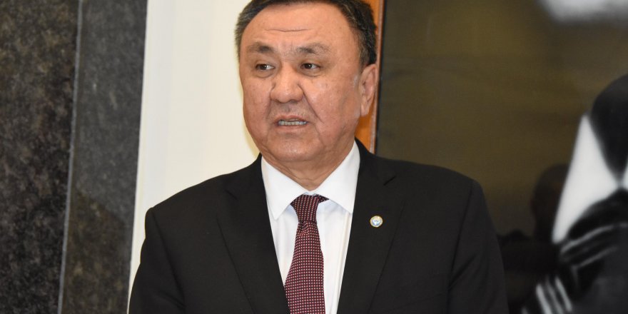 VALİ ÇAKACAK, KIRGIZ BÜYÜKELÇİ ÖMÜRALİYEV’DEN FETÖ İLE MÜCADELE DESTEĞİ İSTEDİ