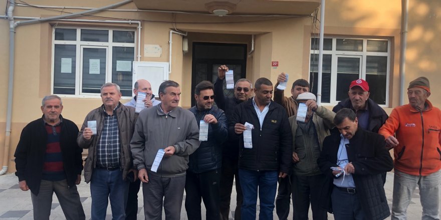 SİLİVRİ'DE KÖYLÜLERİN SU FATURASI ŞAŞKINLIĞI...