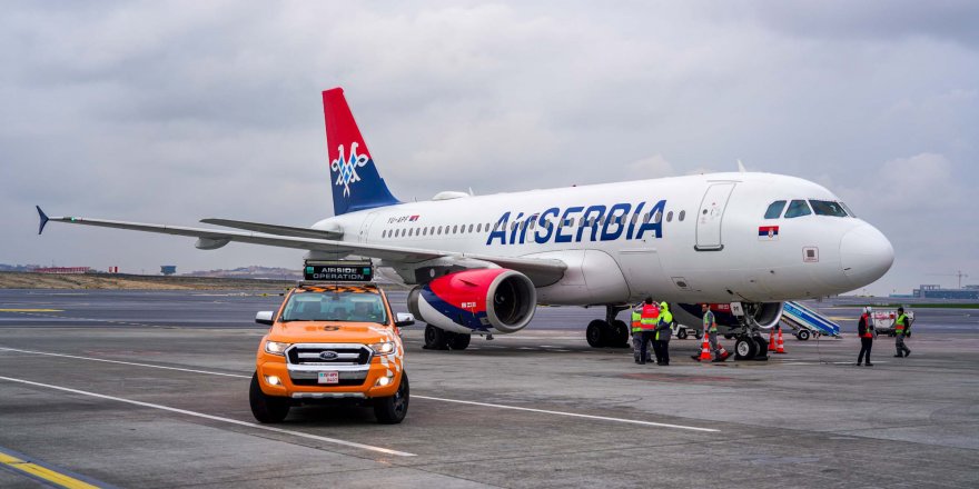 SIRBİSTAN HAVAYOLU ŞİRKETİ 2 YIL SONRA YENİDEN İSTANBUL SEFERLERİNE BAŞLADI