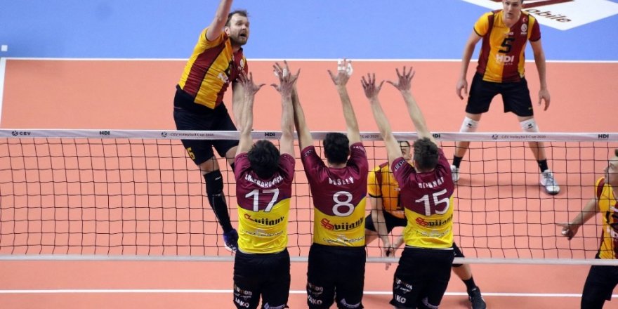 2020 Erkekler Cev Kupası: Galatasaray Hdı Sigorta: 3 - Dukla Liberec: 1