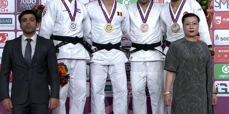 MİLLİ JUDOCU VEDAT ALBAYRAK'TAN BRONZ MADALYA