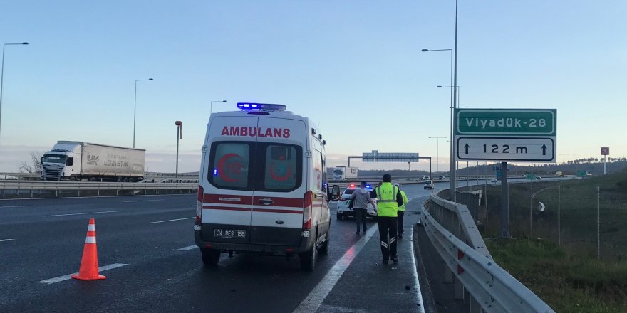 KUZEY MARMARA OTOYOLU'NDA KAZA