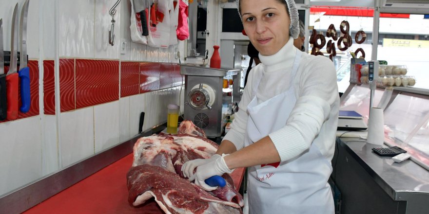 KOSGEB DESTEĞİYLE İLÇENİN İLK KADIN KASABI OLDU