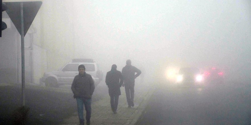 ÇORLU'DA YOĞUN SİS