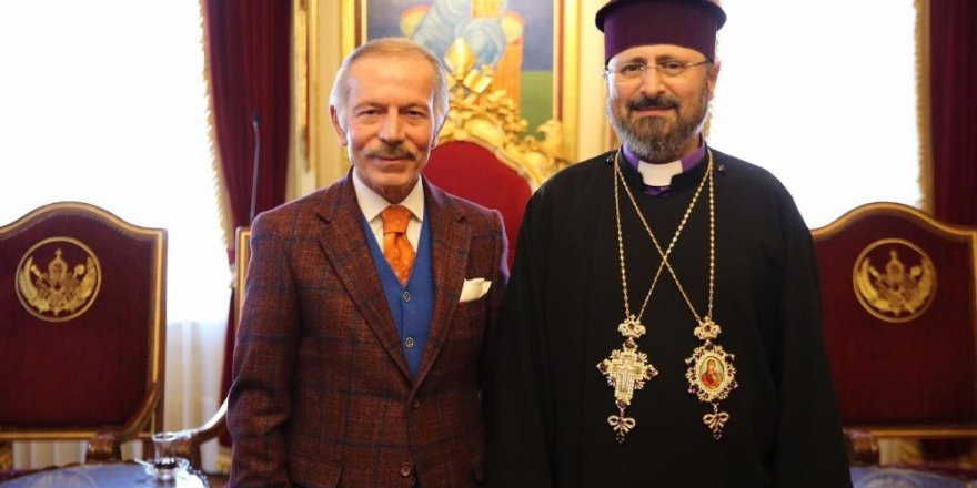 Başkan Aydıner’den Bayrampaşalı Ermeni Patriğine Ziyaret