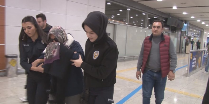 UÇAKTA OLAY ÇIKARTAN KADIN YOLCU ADLİYEYE SEVK EDİLDİ