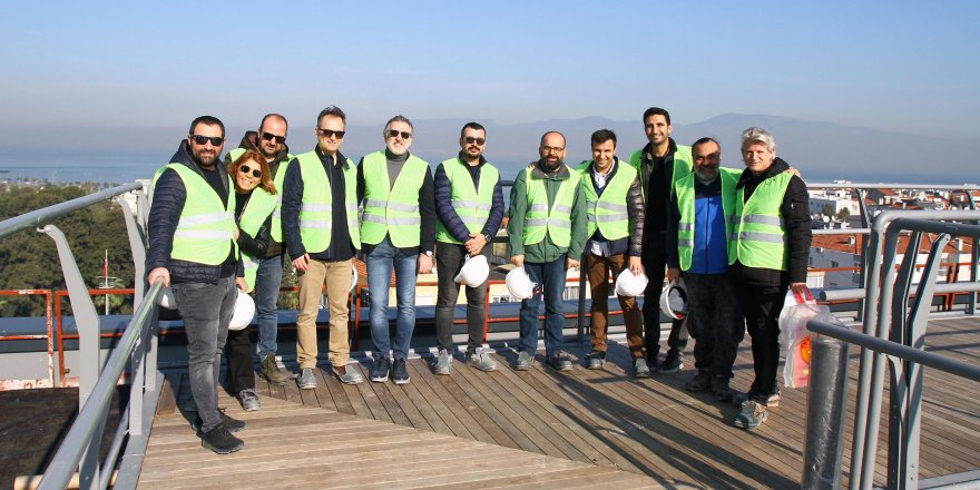 TSYD İZMİR ŞUBESİ, GÖZTEPE'NİN YENİ STADINI GEZDİ