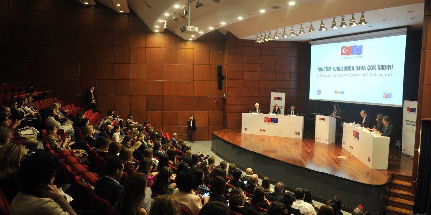 YKKD CİNSİYET EŞİTLİĞİ İÇİN "YÖNETİM KURULUNDA KOTA"YI TARTIŞTI