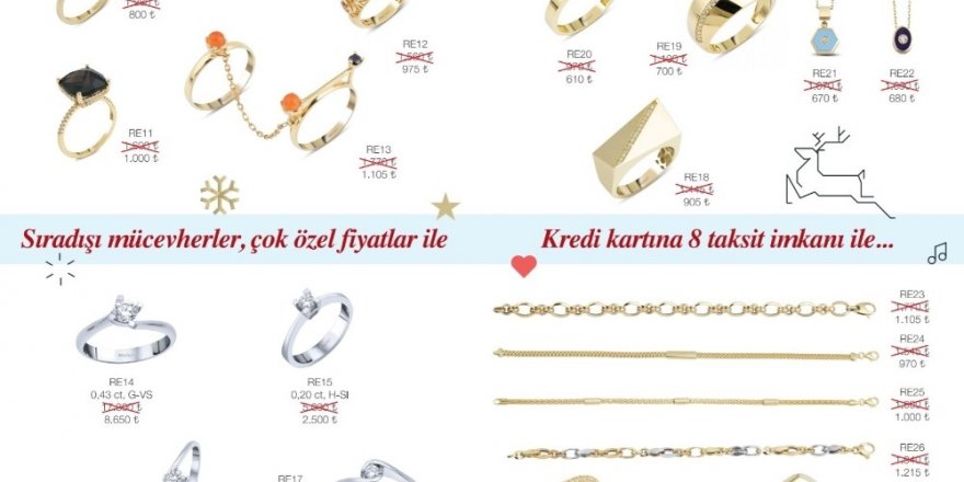 İhraç Fazlası Mücevherler Tüketicilerle Buluşuyor
