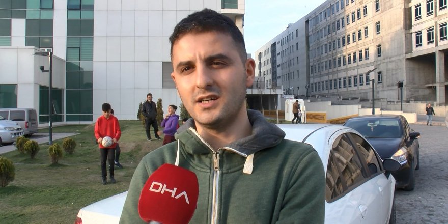 GAZİOSMANPAŞA'DA İPLE KURTARILAN HAMİLE KADININ KOCASI KONUŞTU