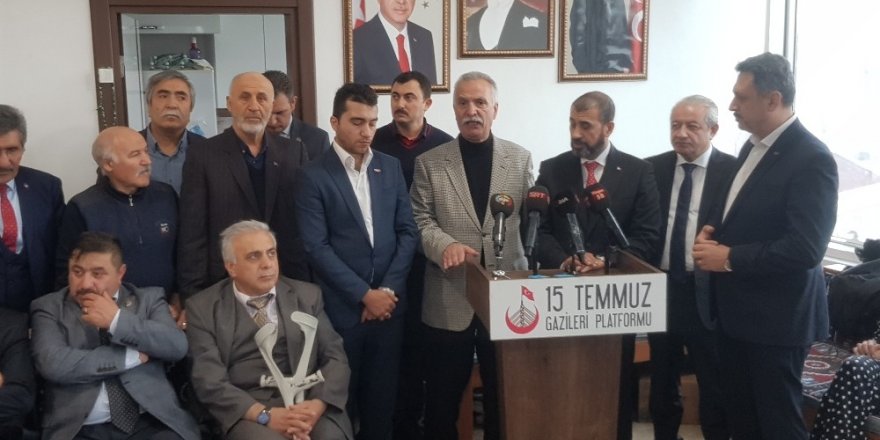 Mhp’den 15 Temmuz Gazileri Platformuna Ziyaret