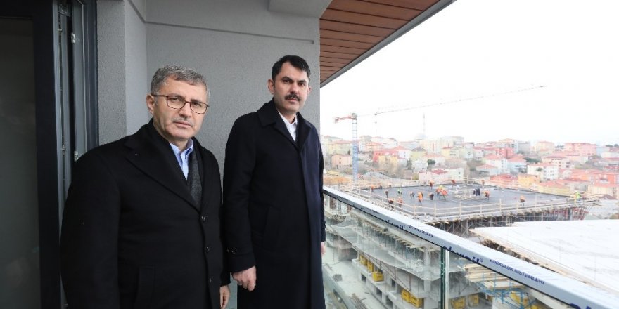 Bakan Murat Kurum: “550 Bağımsız Bölümü 2020 Yılı Sonu İtibariyle Tamamlayacağız"