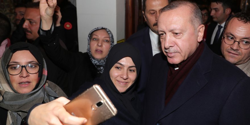 CUMHURBAŞKANI ERDOĞAN FATİH'TE BOZACIYA GİTTİ