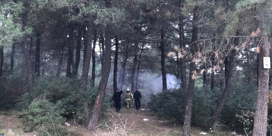 ORMANLIK ALANDAKİ KUNDAKLAMA ŞÜPHESİ POLİSİ ALARMA GEÇİRDİ