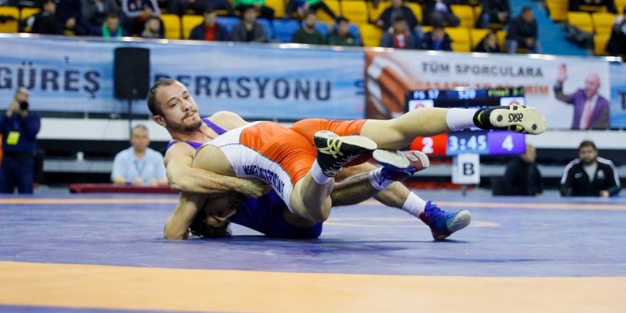 TÜRKİYE SERBEST GÜREŞ ŞAMPİYONASI SONA ERDİ
