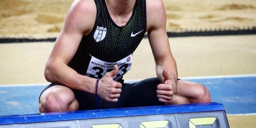 BERKE AKÇAM'DAN 60 METREDE YENİ REKOR