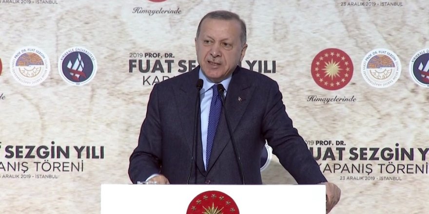 Cumhurbaşkanı Erdoğan’dan Kanal İstanbul Açıklaması
