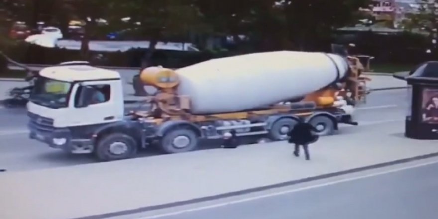 İKİ KARDEŞİN HAYATINI KAYBETTİĞİ FECİ KAZA KAMERADA