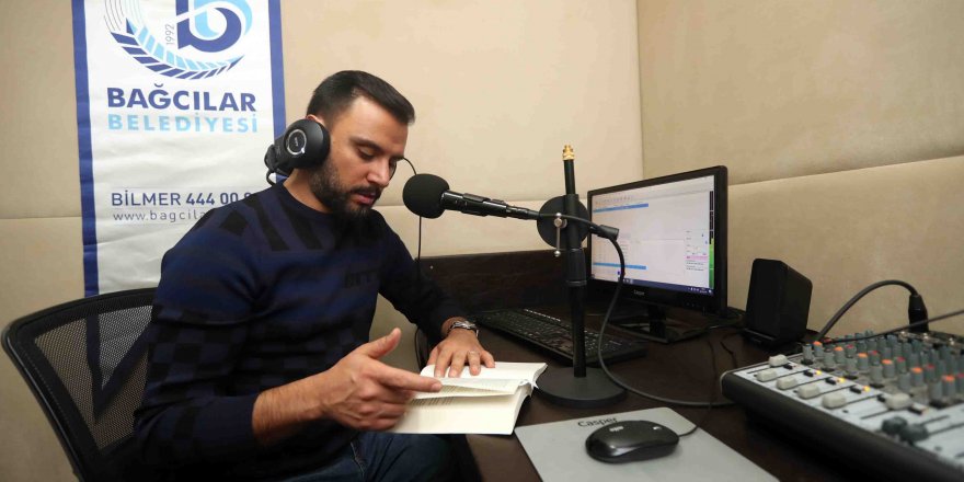 ALİŞAN, GÖRME ENGELLİ ÇOCUKLAR İÇİN KİTAP OKUDU