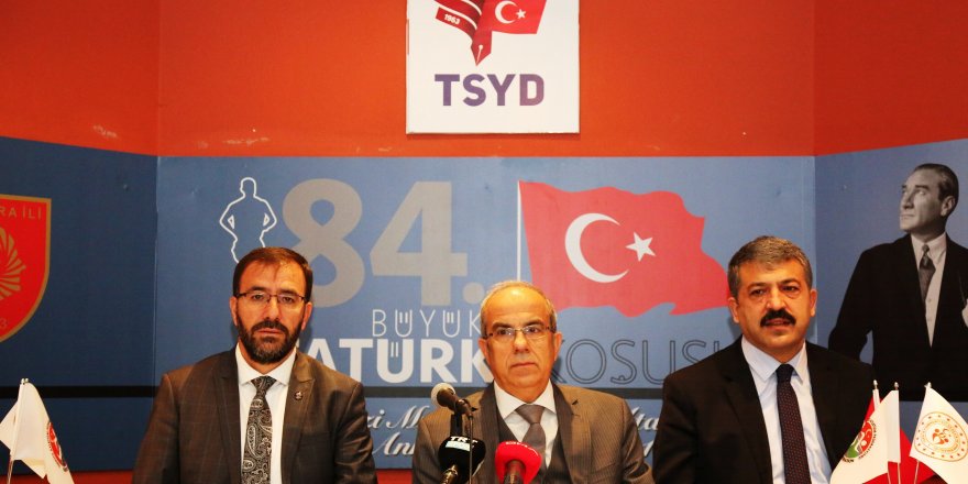 84'ÜNCÜ BÜYÜK ATATÜRK KOŞUSU'NUN BASIN TOPLANTISI YAPILDI 