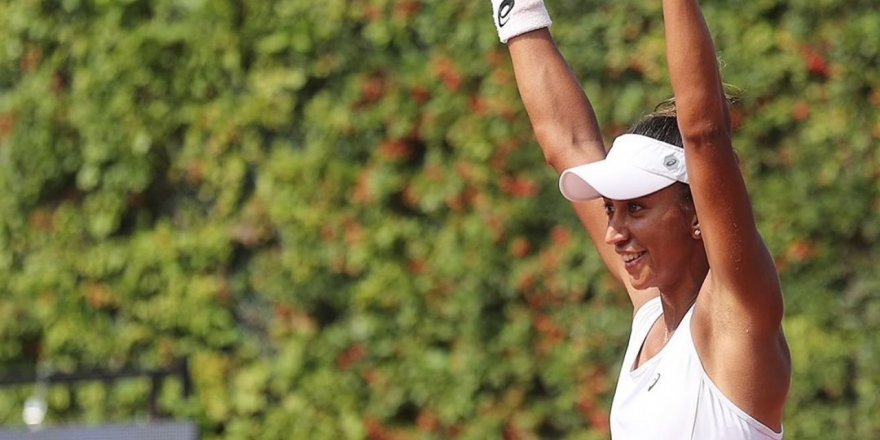 MİLLİ TENİSÇİ ÇAĞLA BÜYÜKAKÇAY: 2020'DE HEDEFİM TEKRAR İLK 100'E GİRMEK