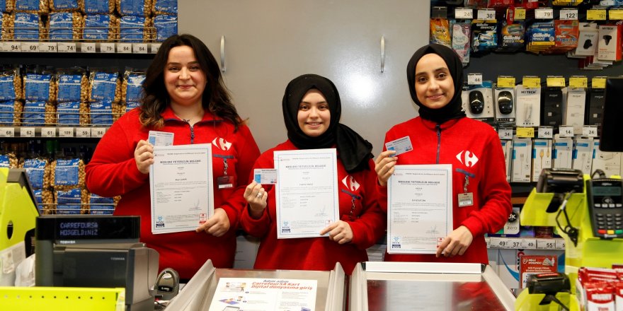 SERTİFİKALI KASİYERLİK DÖNEMİ BAŞLADI