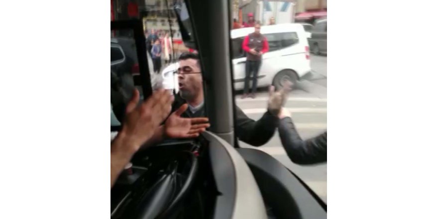 İETT OTOBÜSÜNDEN KORKU DOLU ANLAR