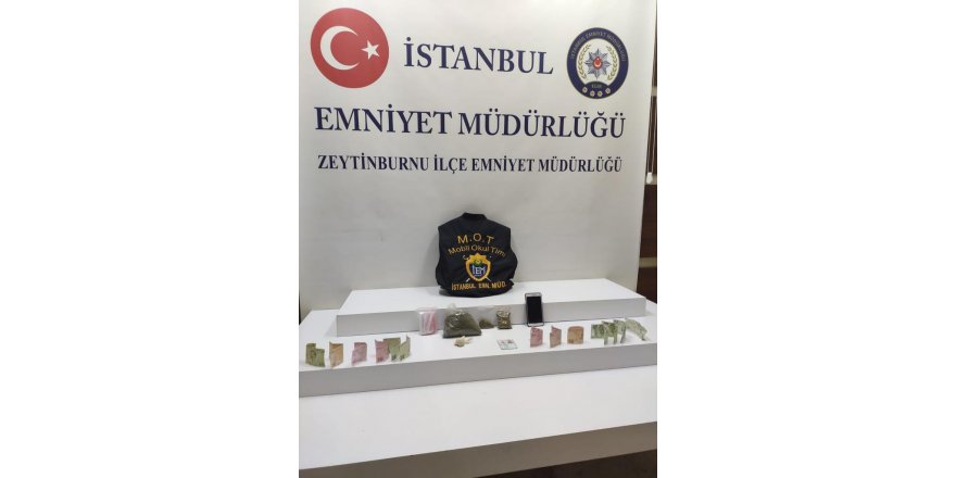 ZEYTİNBURNU'NDA UYUŞTURUCU OPERASYONU 
