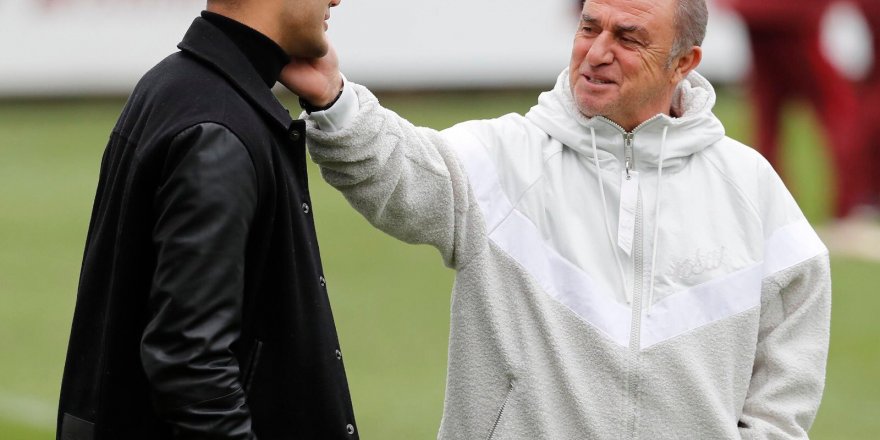 OZAN KABAK, GALATASARAY ANTRENMANINI ZİYARET ETTİ