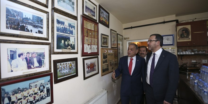 BAKAN KASAPOĞLU'NDAN TAKSİM SPOR KULÜBÜ'NE ZİYARET