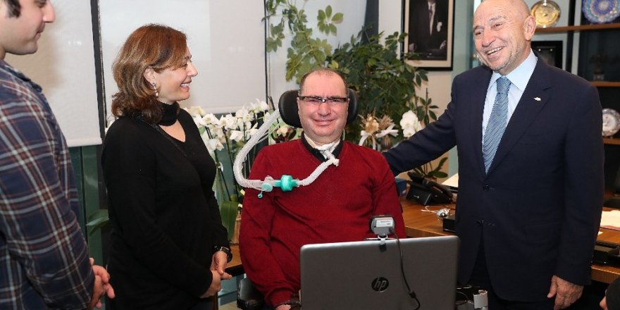 Als Mnh Derneği Başkanı İsmail Gökçek’ten Nihat Özdemir’e Ziyaret