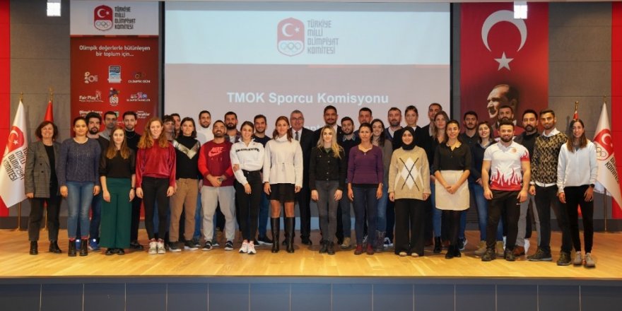 Tmok Sporcu Komisyonu Toplantısı Olimpiyatevi’nde Düzenlendi